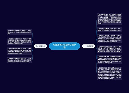 偏瘫患者抑郁期的心理护理