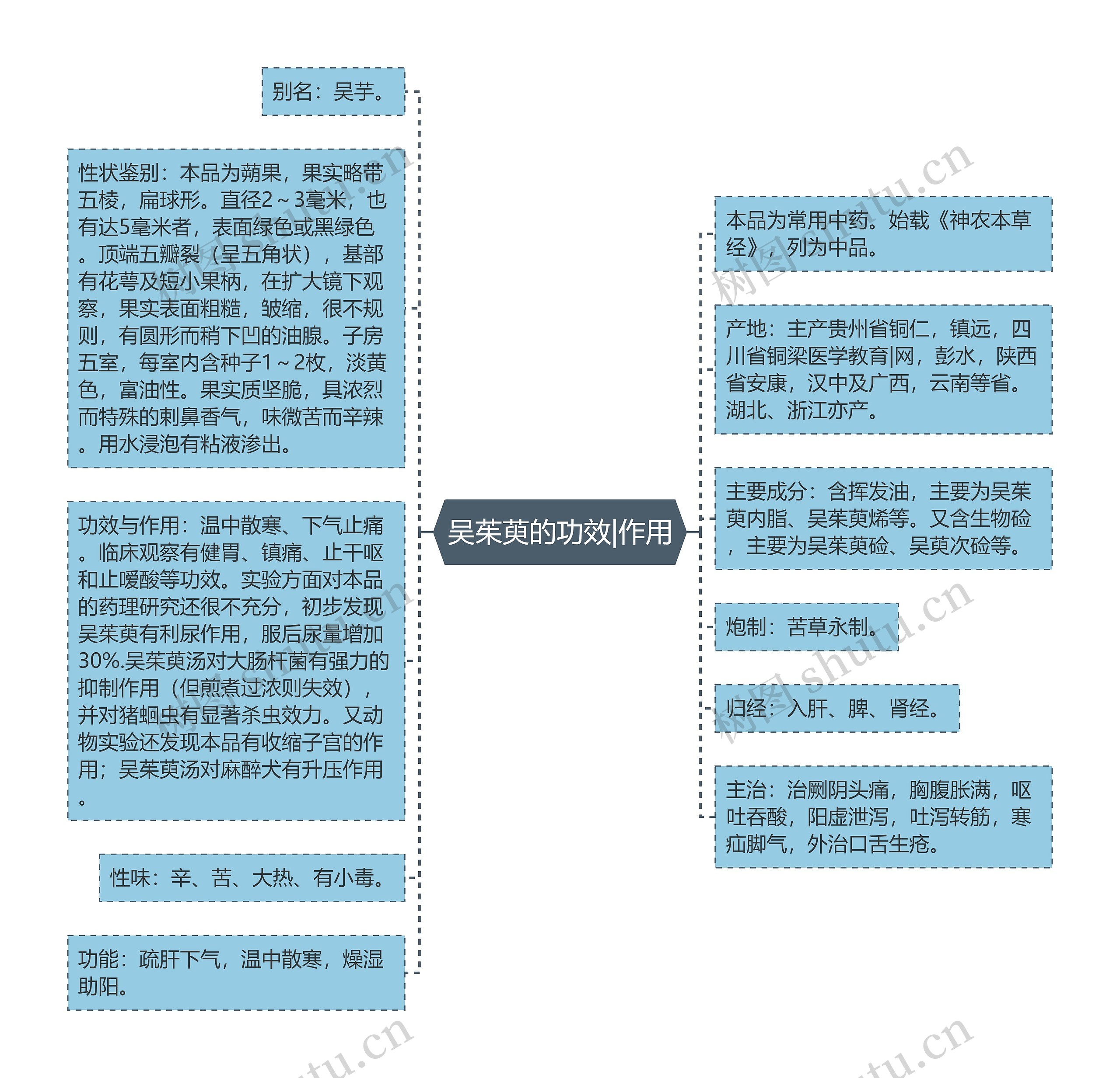 吴茱萸的功效|作用