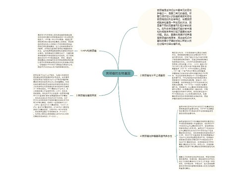 宫颈癌的生物基因