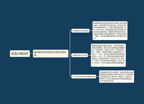 抗血小板治疗