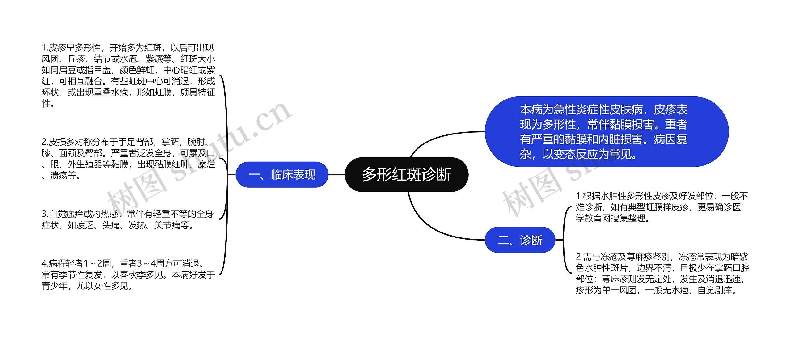 多形红斑诊断