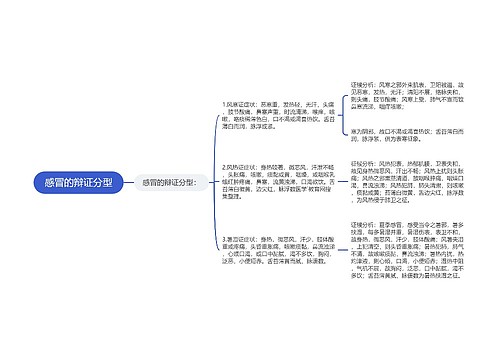 感冒的辩证分型