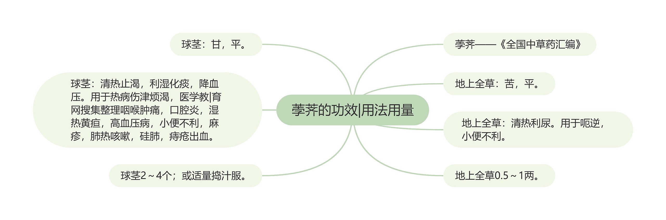 荸荠的功效|用法用量