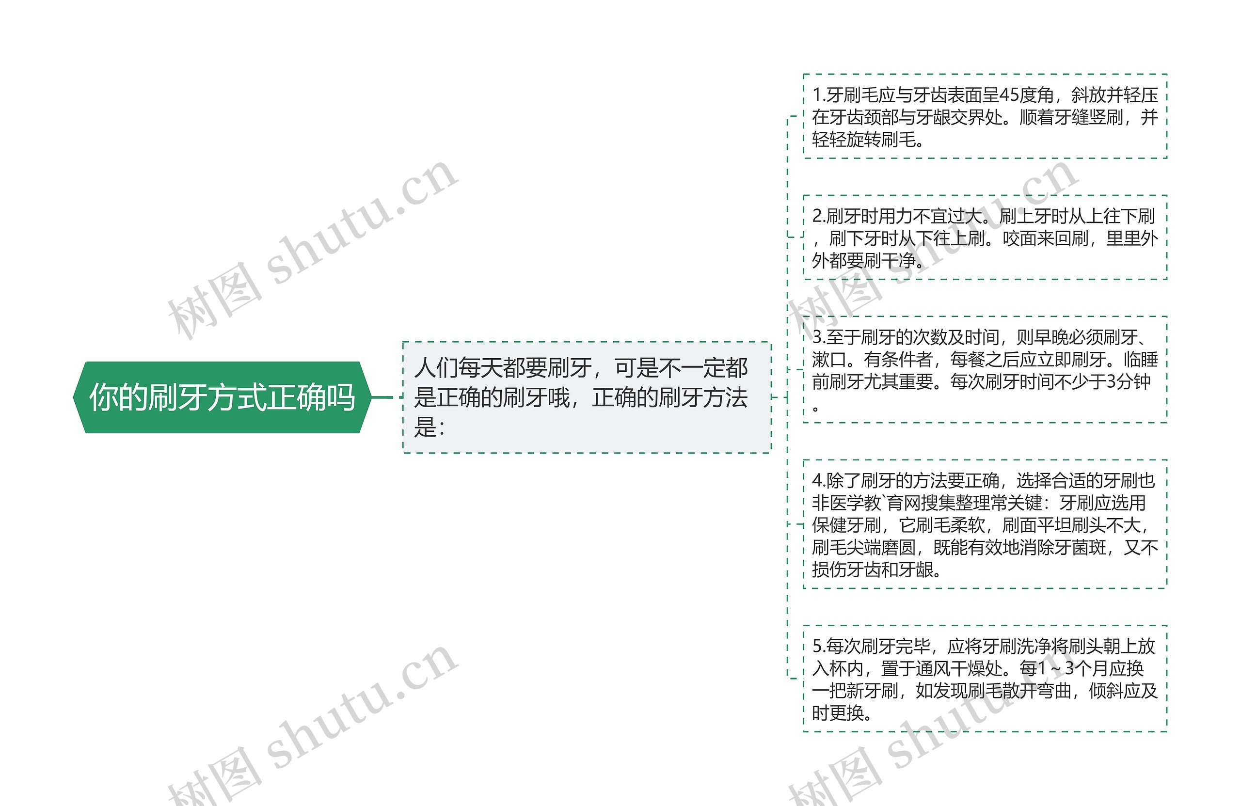 你的刷牙方式正确吗