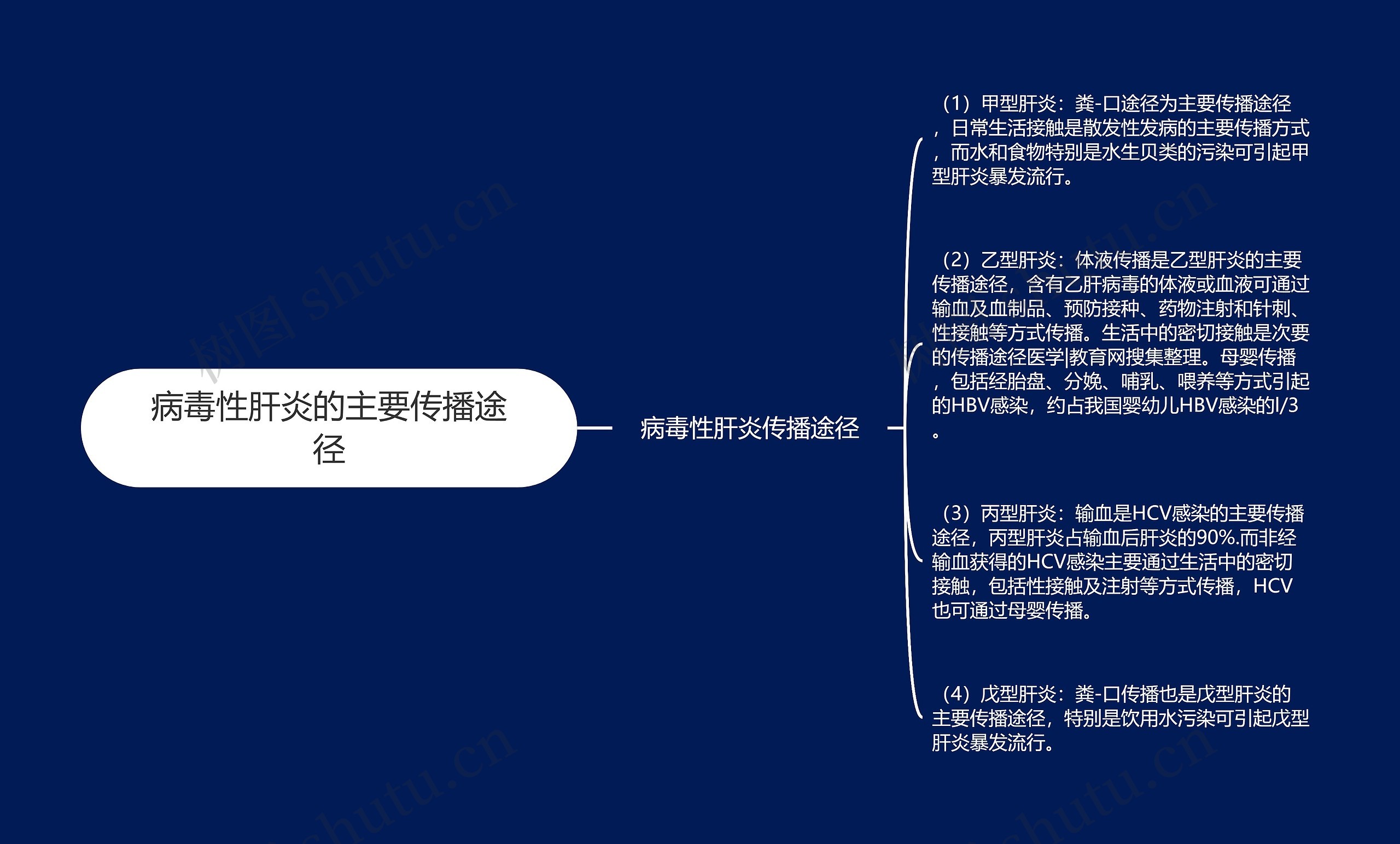 病毒性肝炎的主要传播途径 病毒性肝炎的主要传播途径