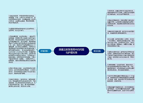 微量注射泵使用中的问题与护理对策