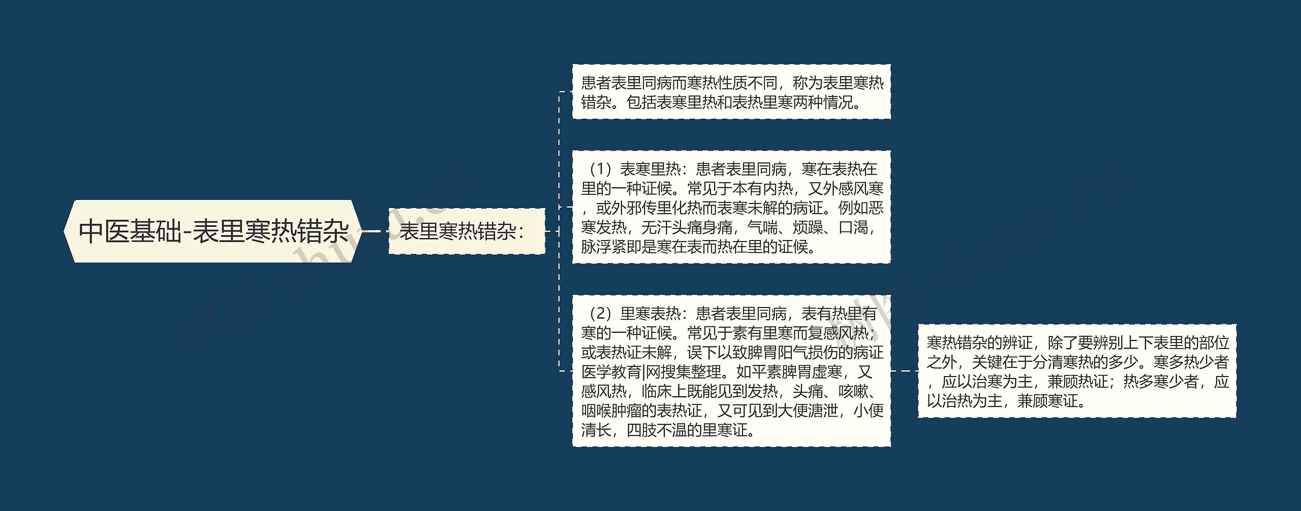 中医基础-表里寒热错杂 中医基础-表里寒热错杂