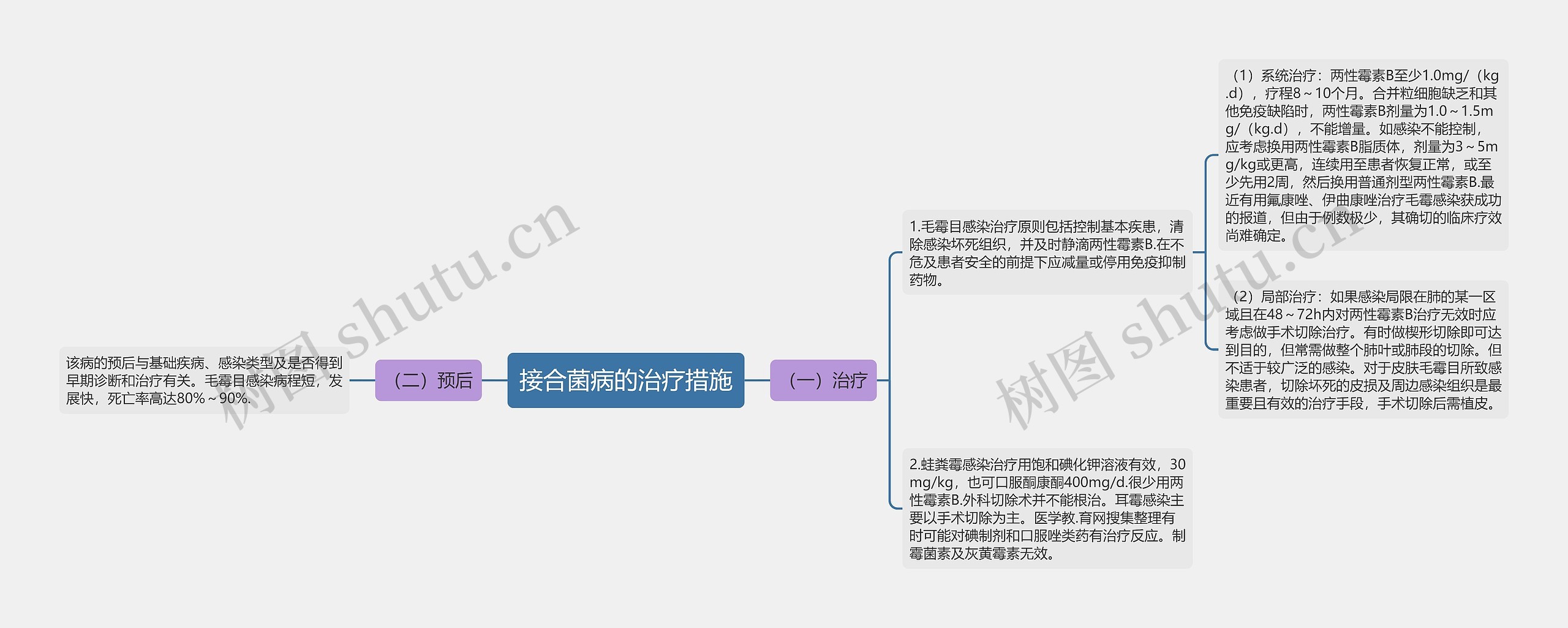 接合菌病的治疗措施