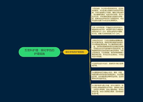 五官科护理：眼化学伤的护理措施