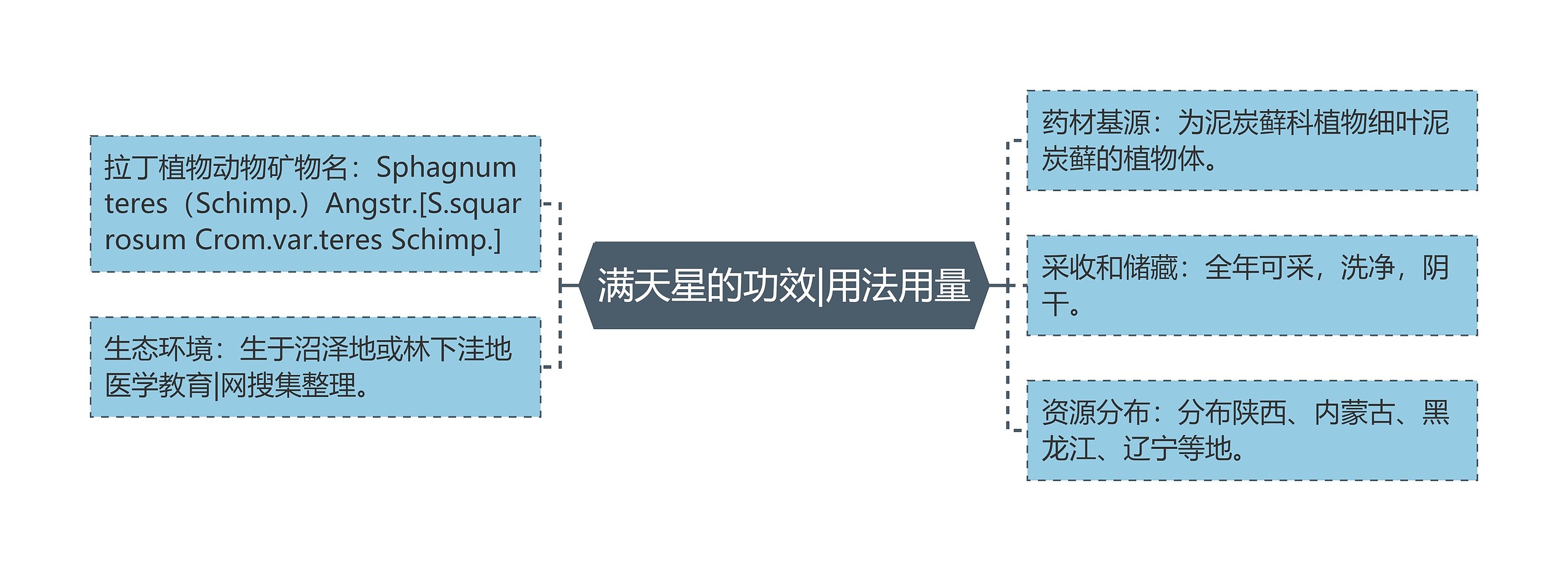 满天星的功效|用法用量思维导图