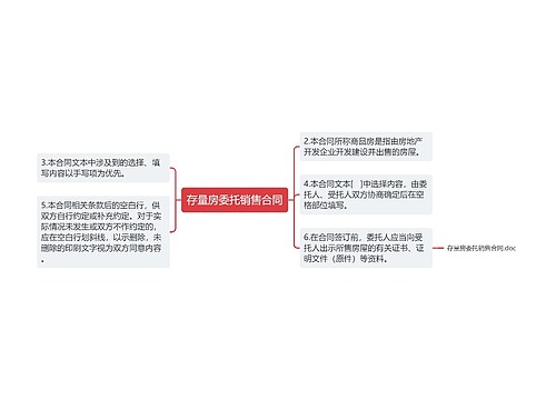 存量房委托销售合同