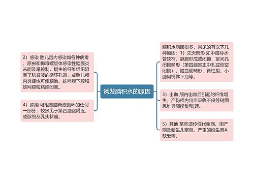 诱发脑积水的原因