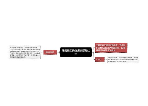 牙齿震荡的临床表现和治疗