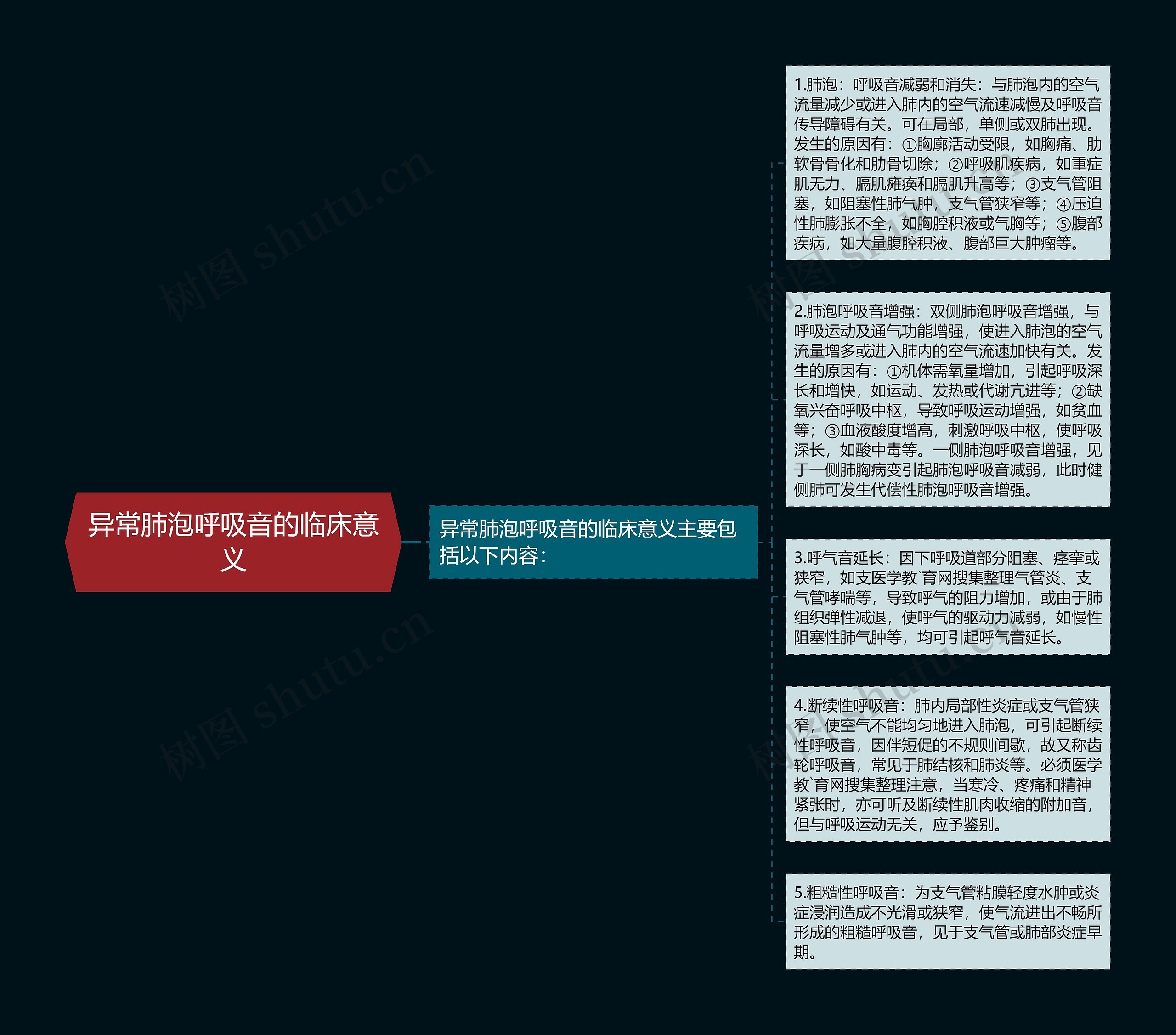 异常肺泡呼吸音的临床意义