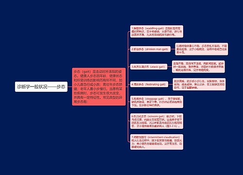 诊断学一般状况——步态