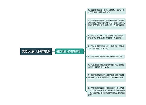 破伤风病人护理要点