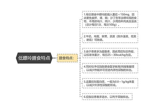 低瞟呤膳食特点