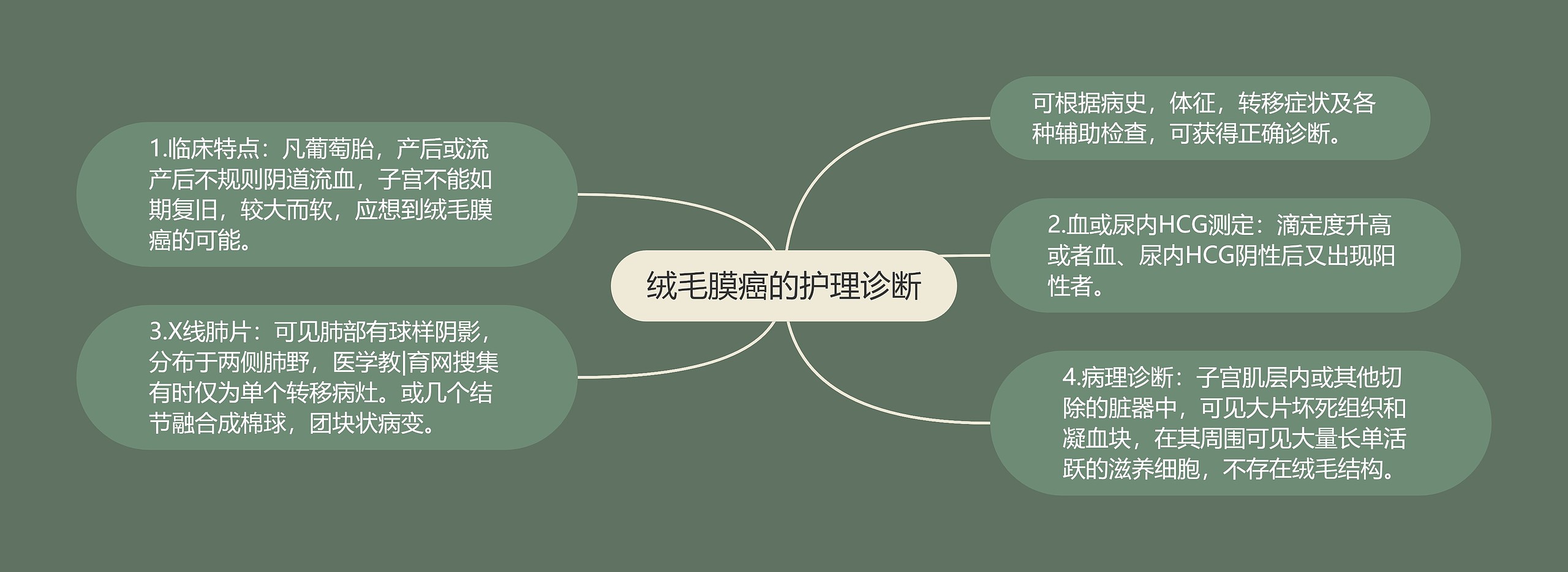 绒毛膜癌的护理诊断