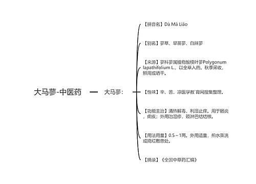 大马蓼-中医药