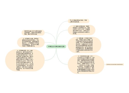 中毒性白内障的辅助检查