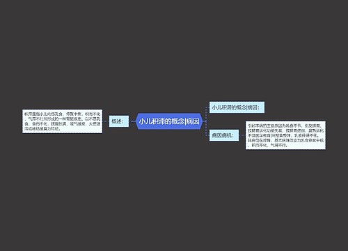 小儿积滞的概念|病因