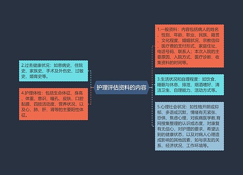 护理评估资料的内容