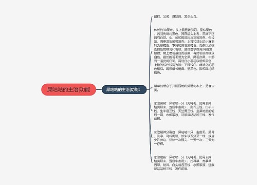 屎咕咕的主治|功能