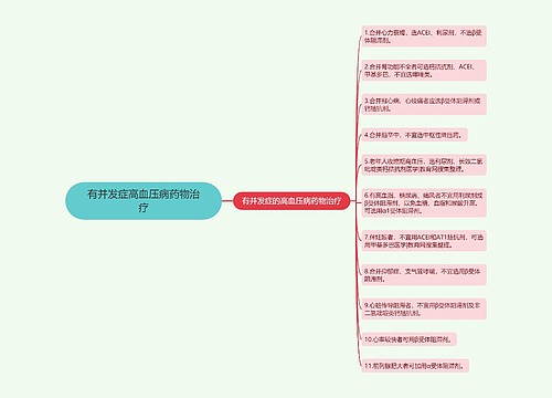 有并发症高血压病药物治疗