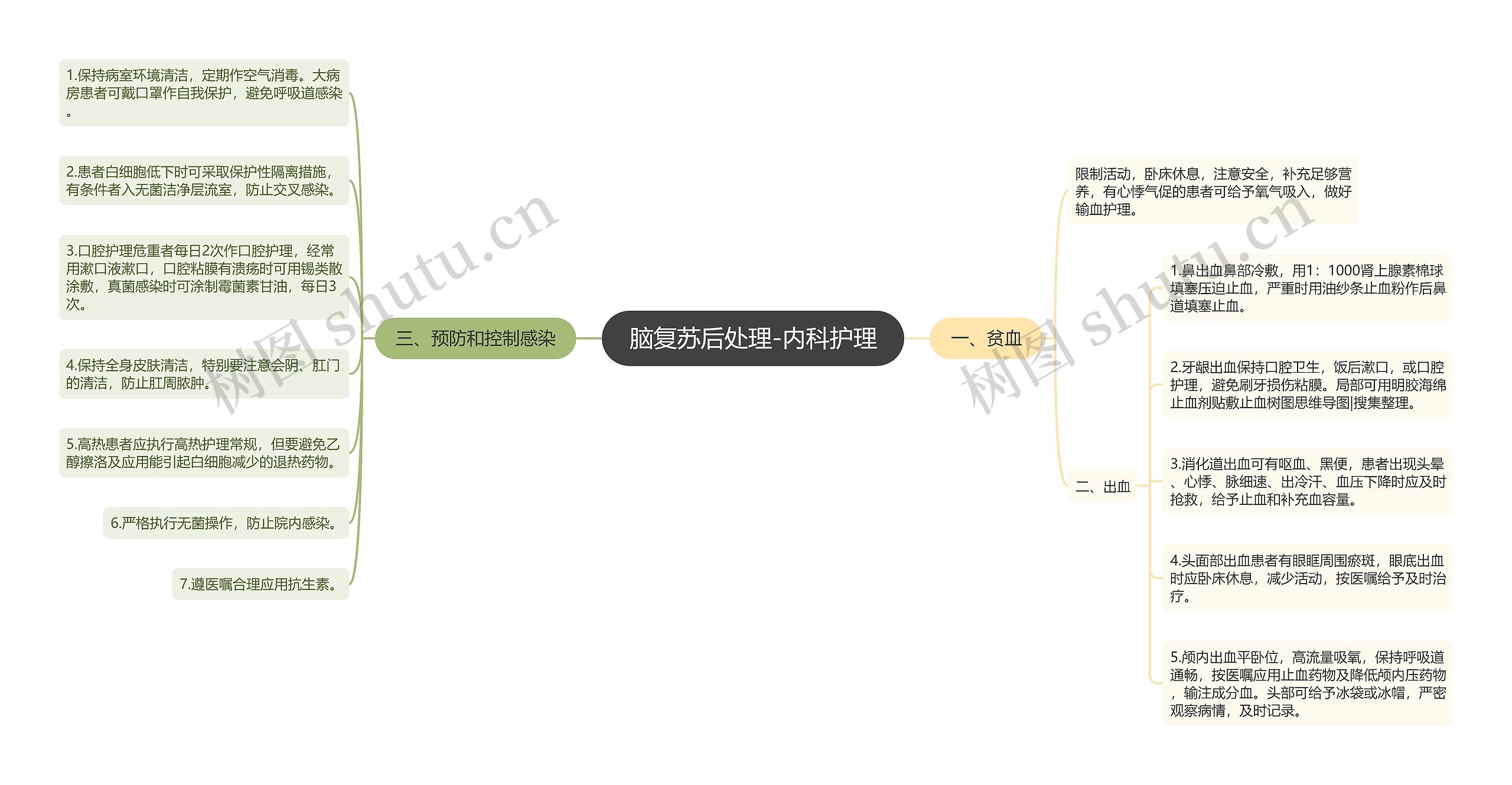 脑复苏后处理-内科护理 脑复苏后处理-内科护理