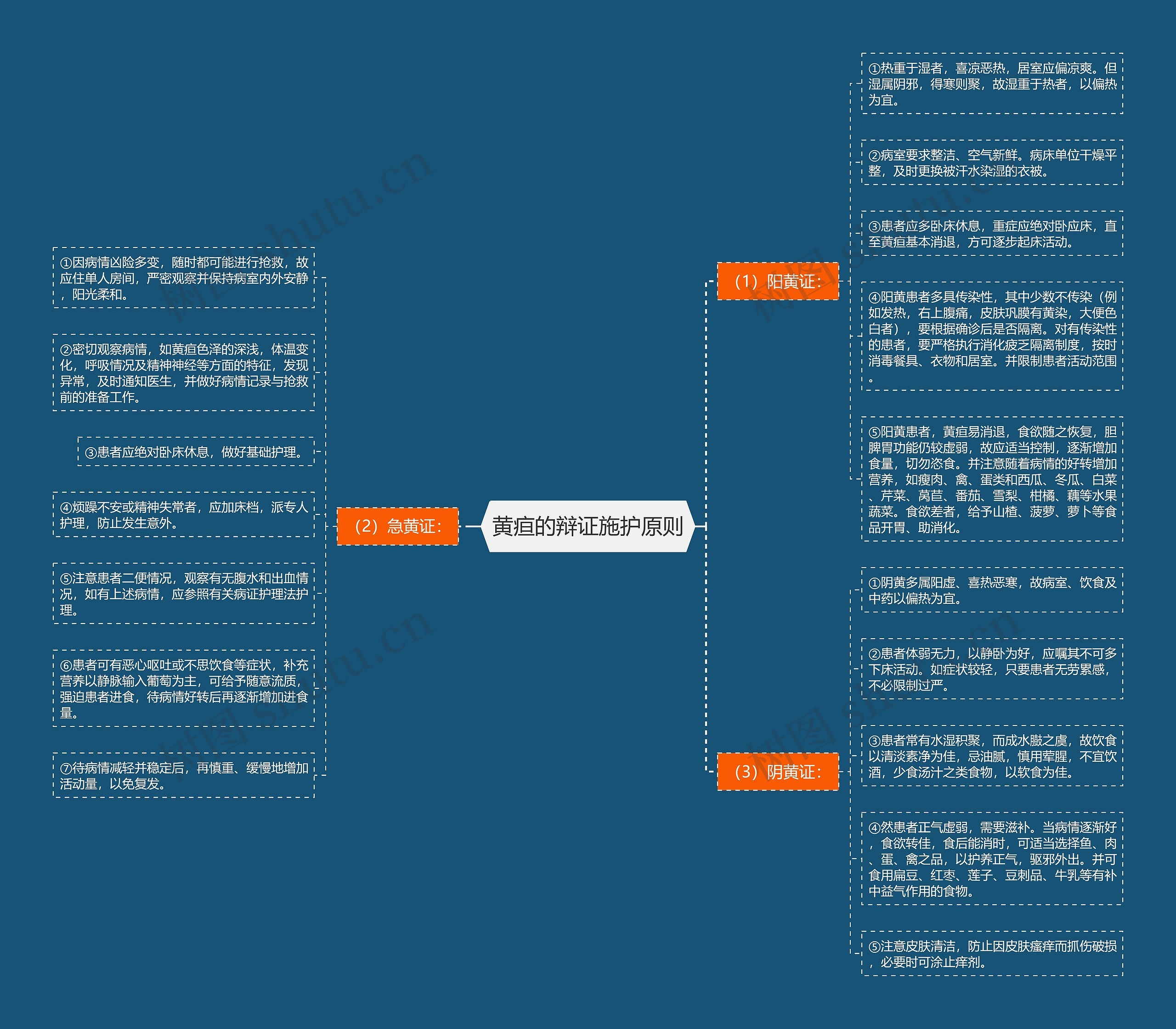 黄疸的辩证施护原则 黄疸的辩证施护原则
