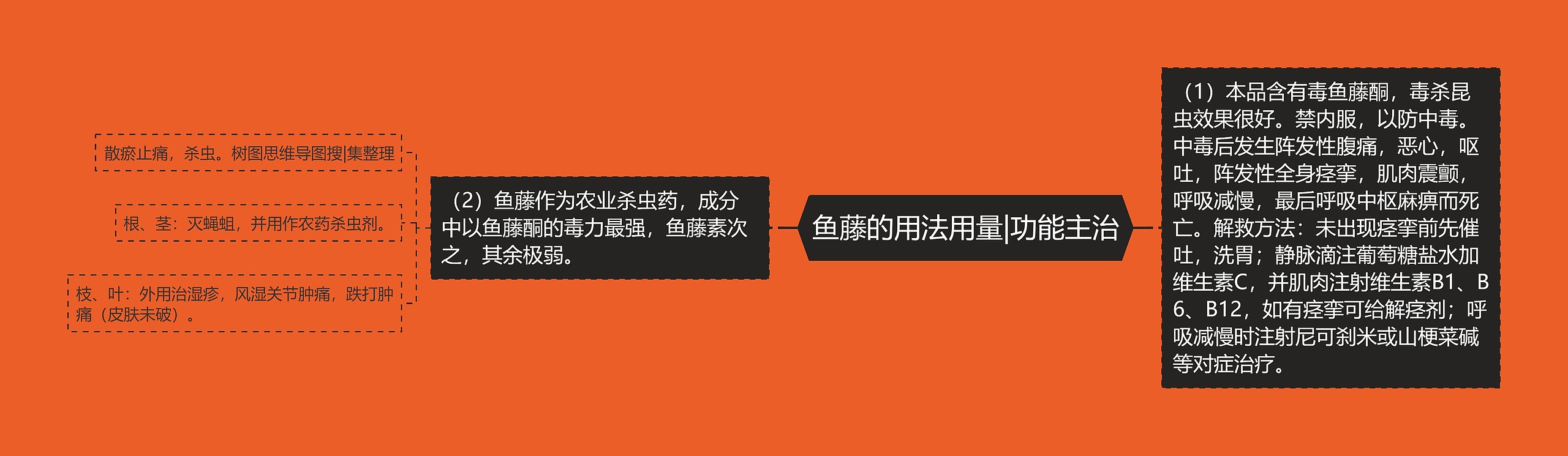鱼藤的用法用量|功能主治 鱼藤的用法用量|功能主治