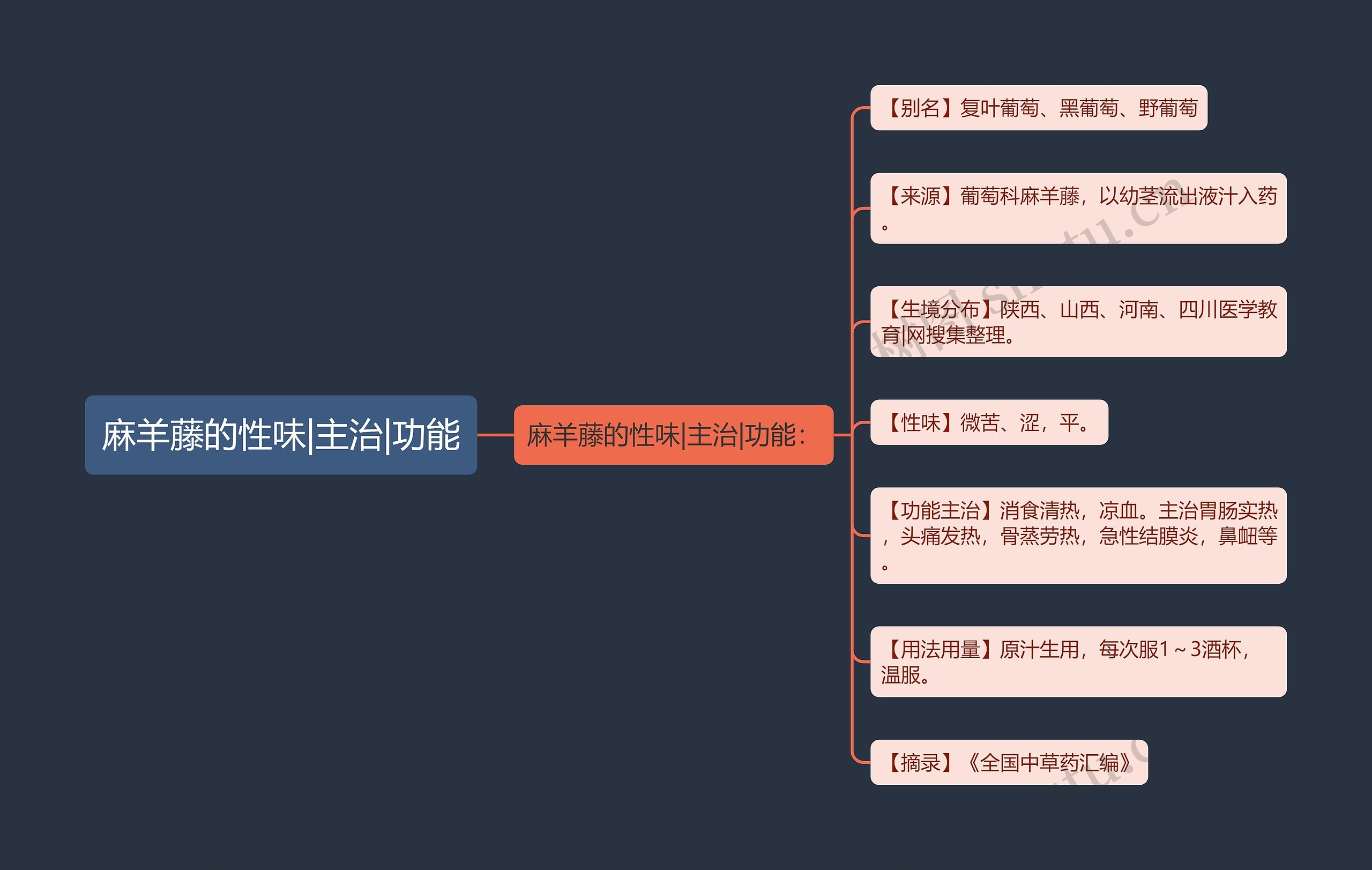 麻羊藤的性味|主治|功能