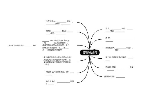 国际购销合同