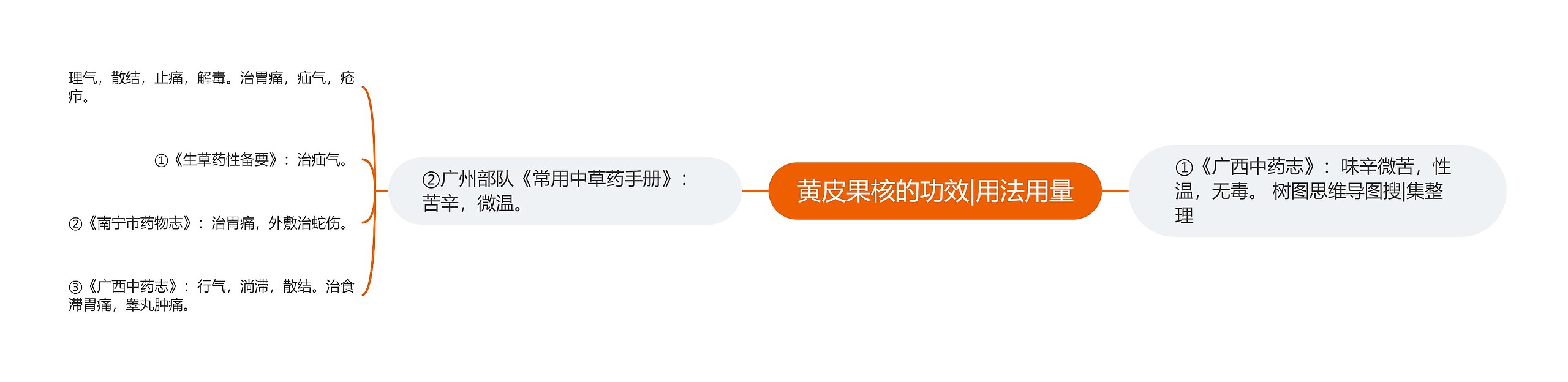 黄皮果核的功效|用法用量