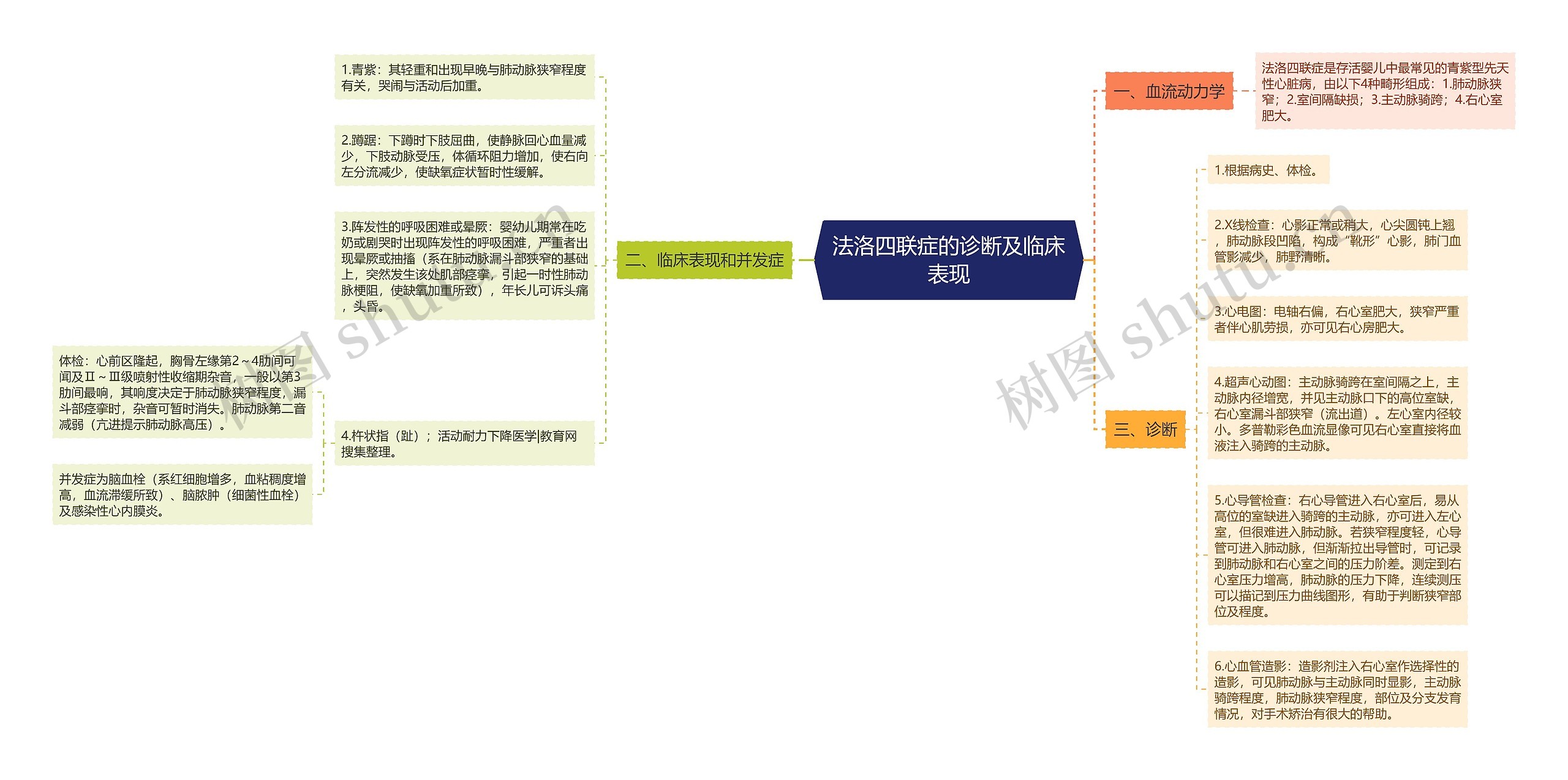 法洛四联症的诊断及临床表现