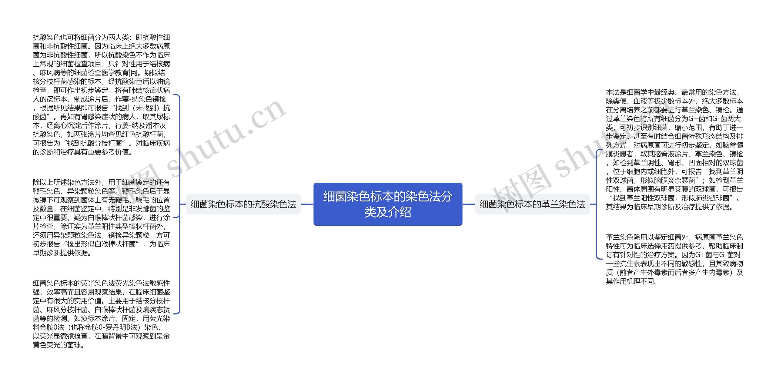 细菌染色标本的染色法分类及介绍