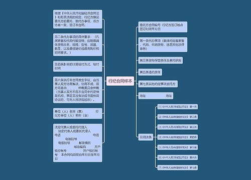 行纪合同样本