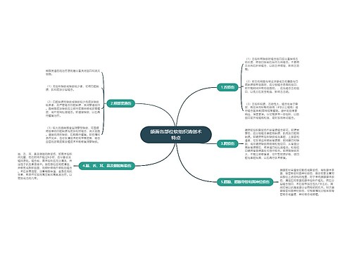 颌面各部位软组织清创术特点