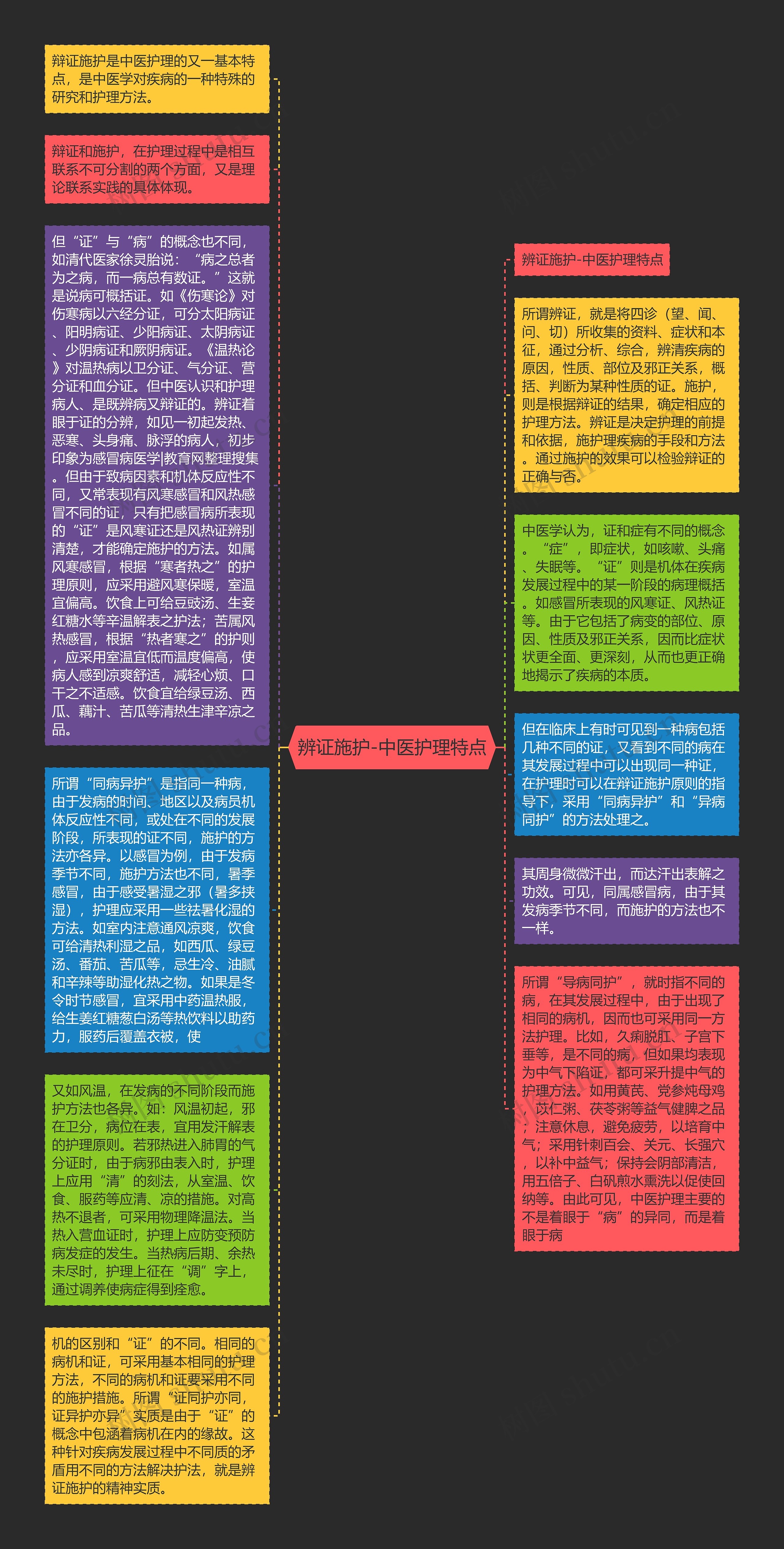 辨证施护-中医护理特点