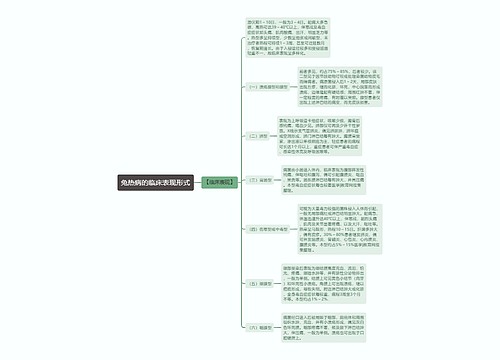 兔热病的临床表现形式