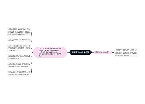 胆道引流的临床护理