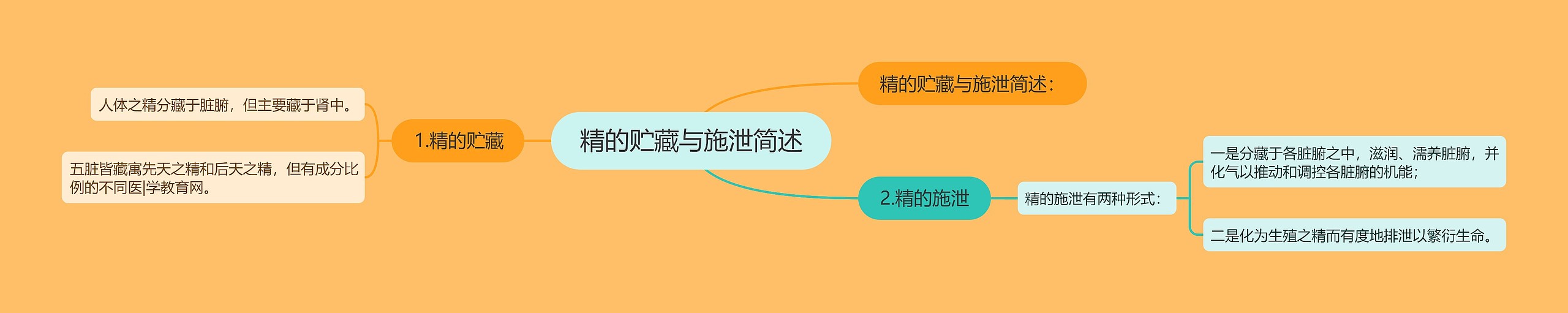 精的贮藏与施泄简述 精的贮藏与施泄简述