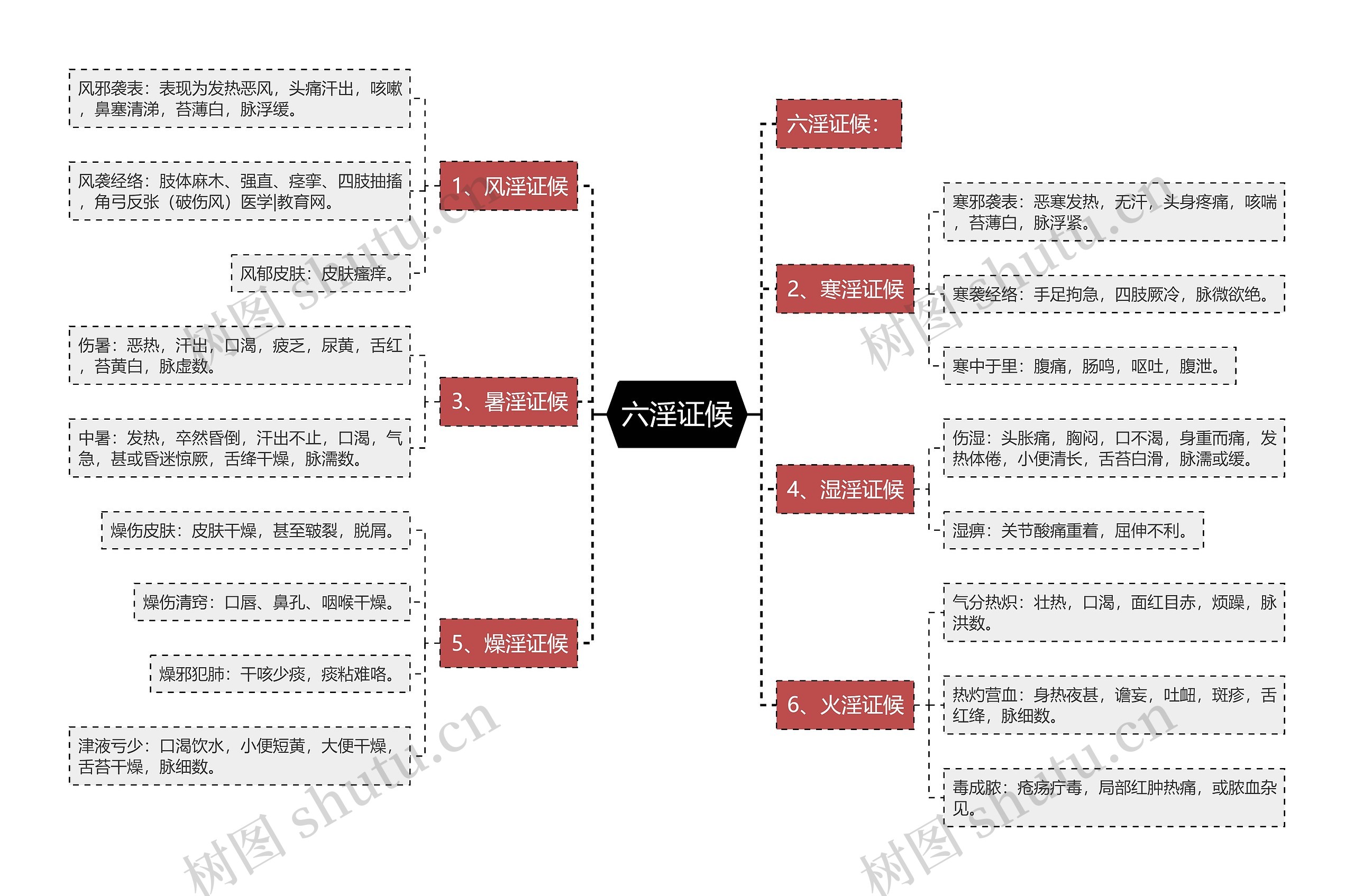 六淫证候 六淫证候