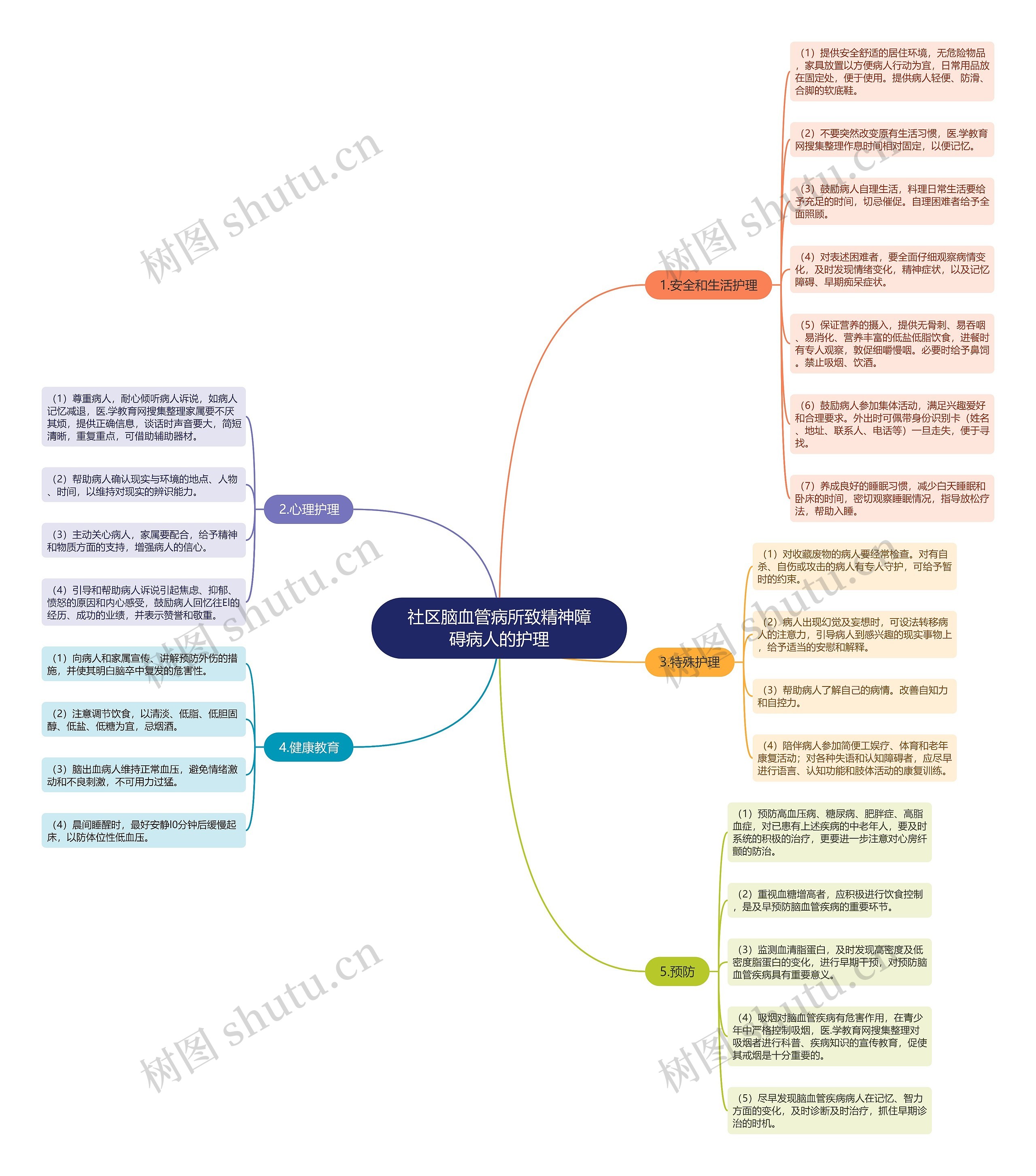 社区脑血管病所致精神障碍病人的护理 社区脑血管病所致精神障碍病人的护理