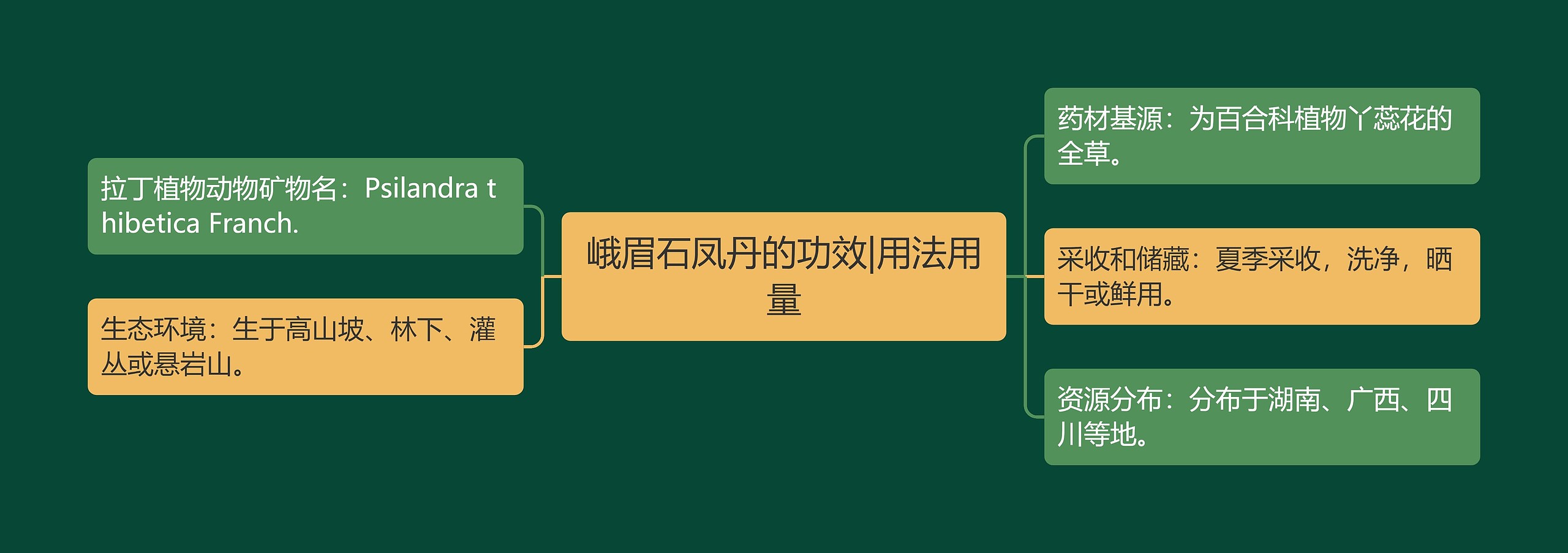 峨眉石凤丹的功效|用法用量 峨眉石凤丹的功效|用法用量