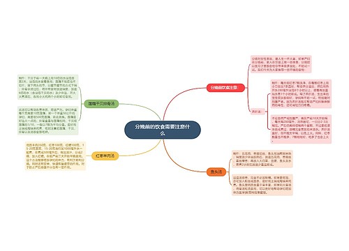 分娩前的饮食需要注意什么