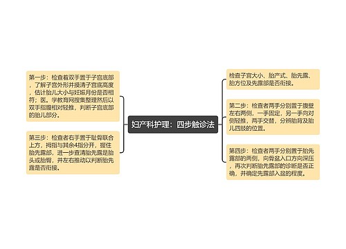 妇产科护理：四步触诊法