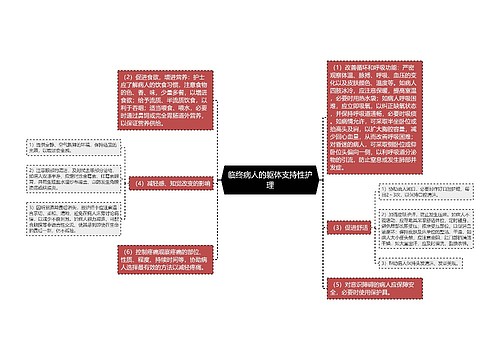 临终病人的躯体支持性护理