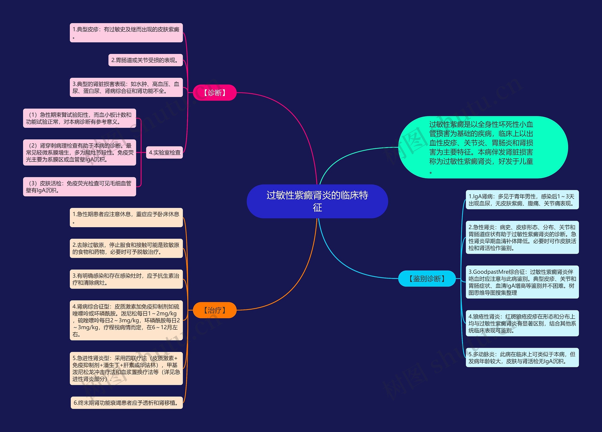 过敏性紫癜肾炎的临床特征 过敏性紫癜肾炎的临床特征
