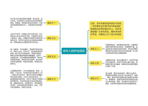 老年人的护齿误区